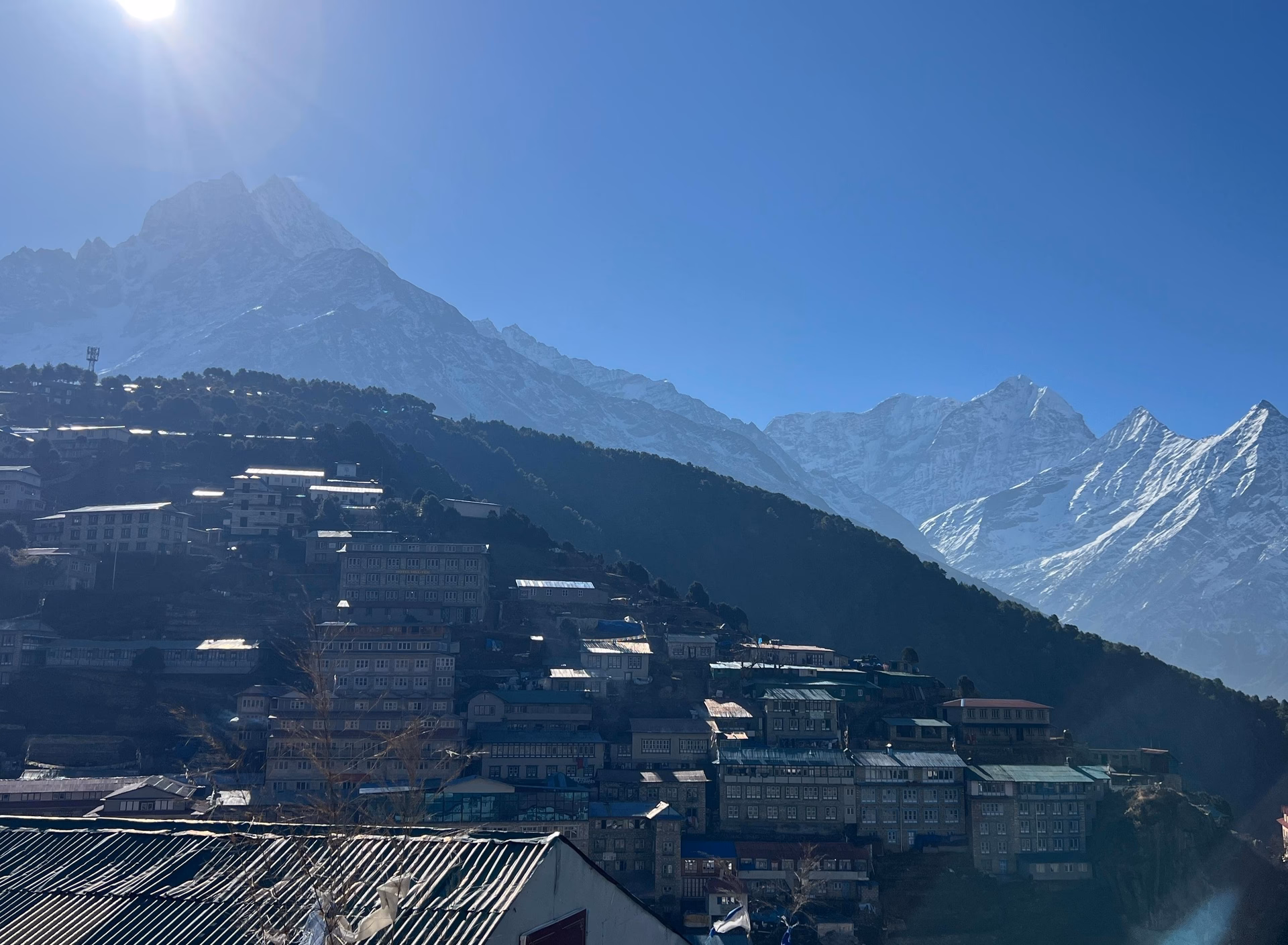 Trek to Namche Bazaar – 07 hrs.