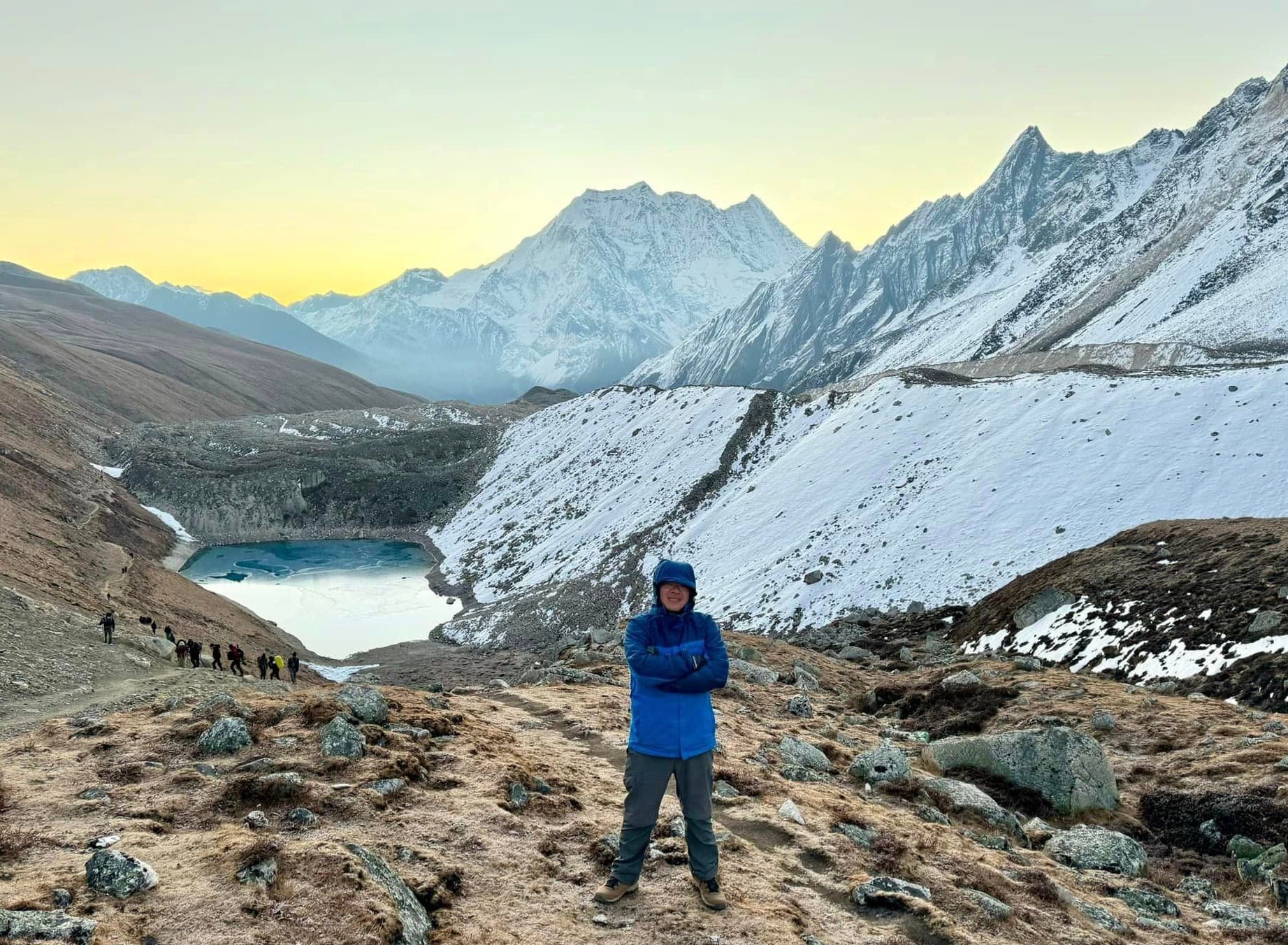 Acclimatization Day Hike to Manaslu Base Camp (4800 m) - (13.5 km - 7/8 hours)