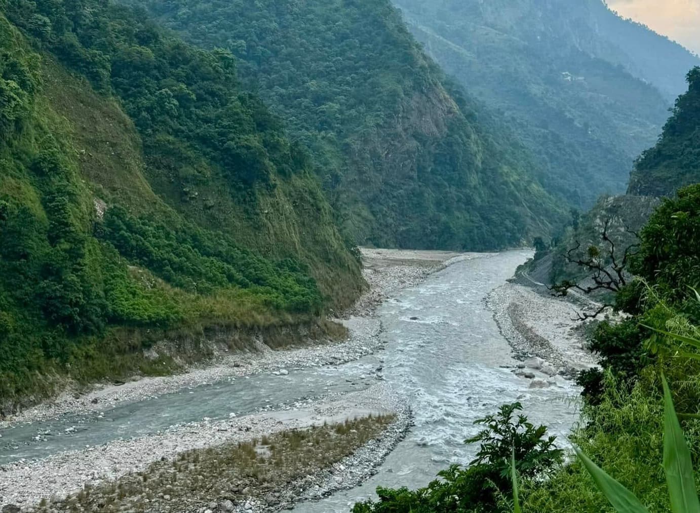 Drive from Kathmandu to MachhaKhola (890 m) (157 Km - 9/10 hours)