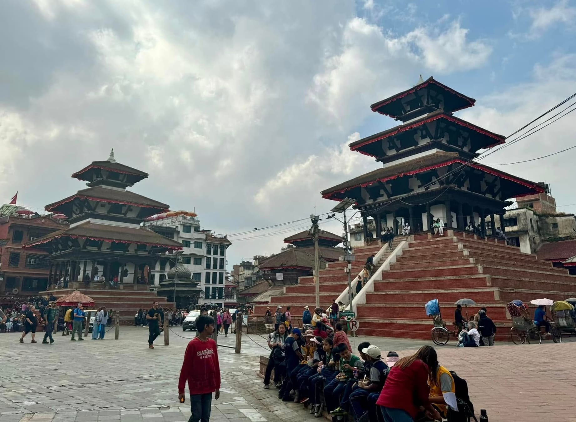 Arrive at TIA in Kathmandu (1365 m) and transfer to hotel - 25 m