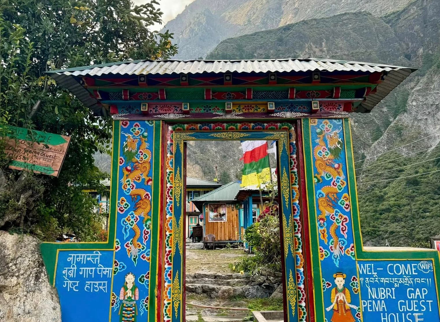 Trek from Dyang to Namrung (2660 m) – (19 km - 7/ 8 hours)