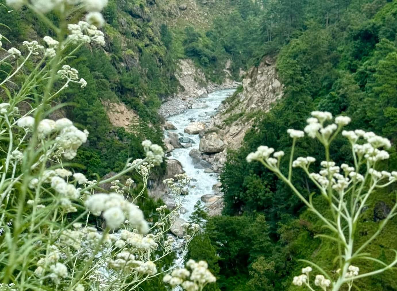 Trek from Namrung village to Shyala (3,500 m) (18 km – 8/9) hours)