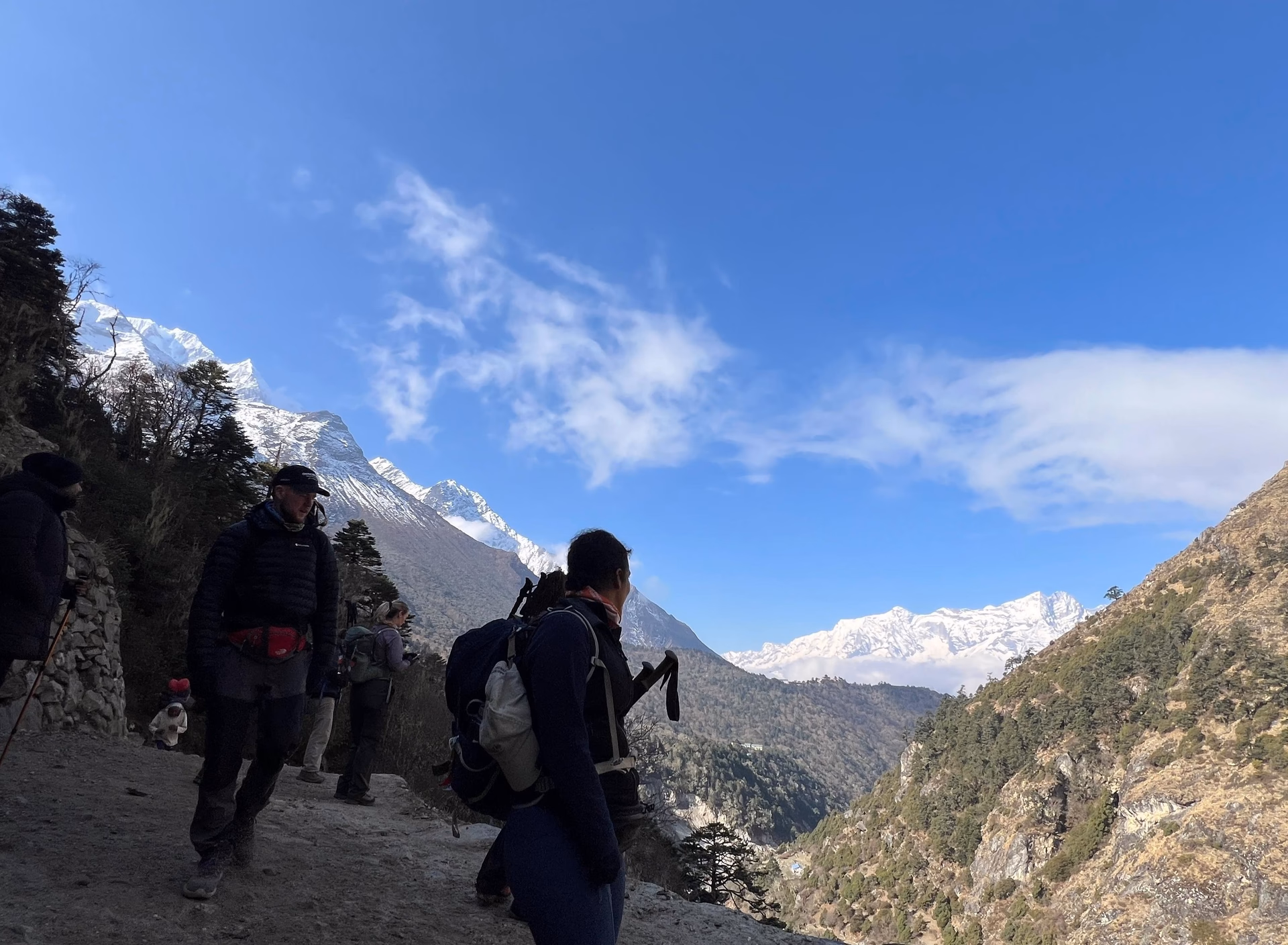 Trek from Tengboche Monastery to Dingboche (Altitude: 4320 m/13845 ft) 9 km -5-6 Hours