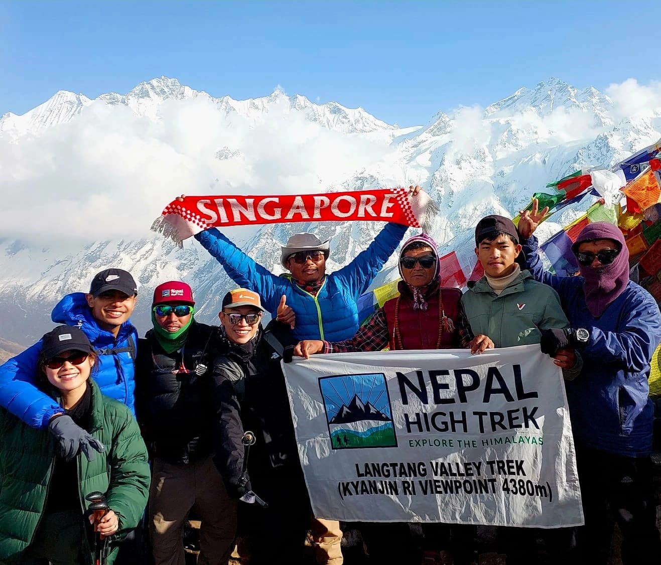 Trek from Langtang village to Kyanjin Gompa 3,830 m – (9.5km/ 3/4 hours)