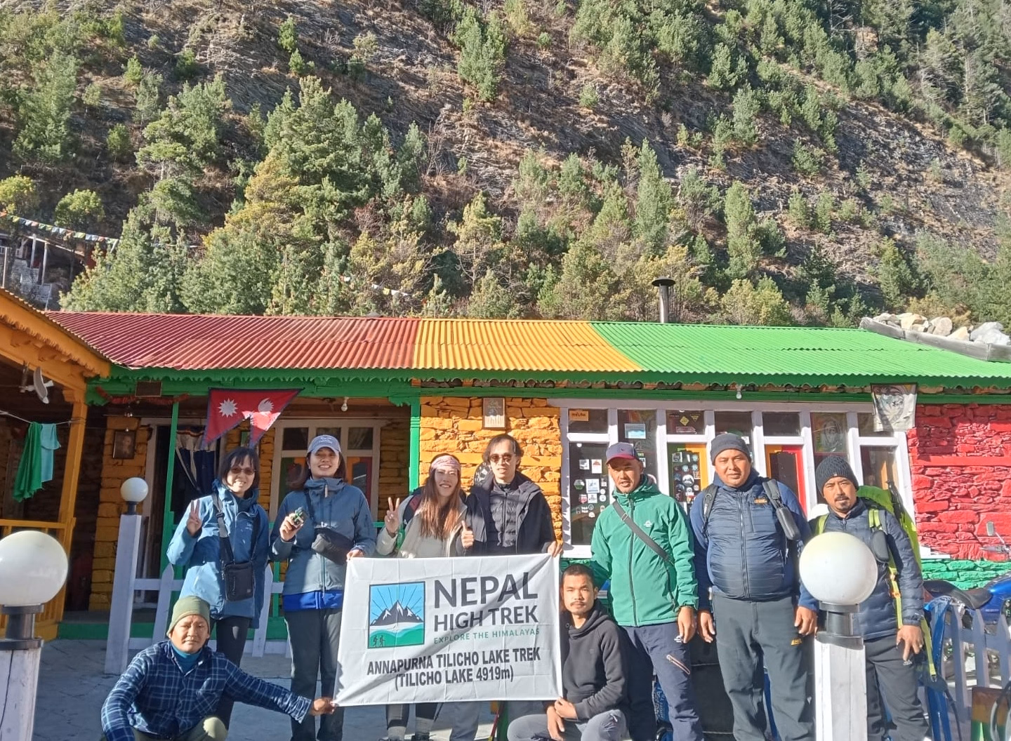 Drive from Besisahar to Chame by local sharing jeep (2,670 m - 67km)) – 05 hours.