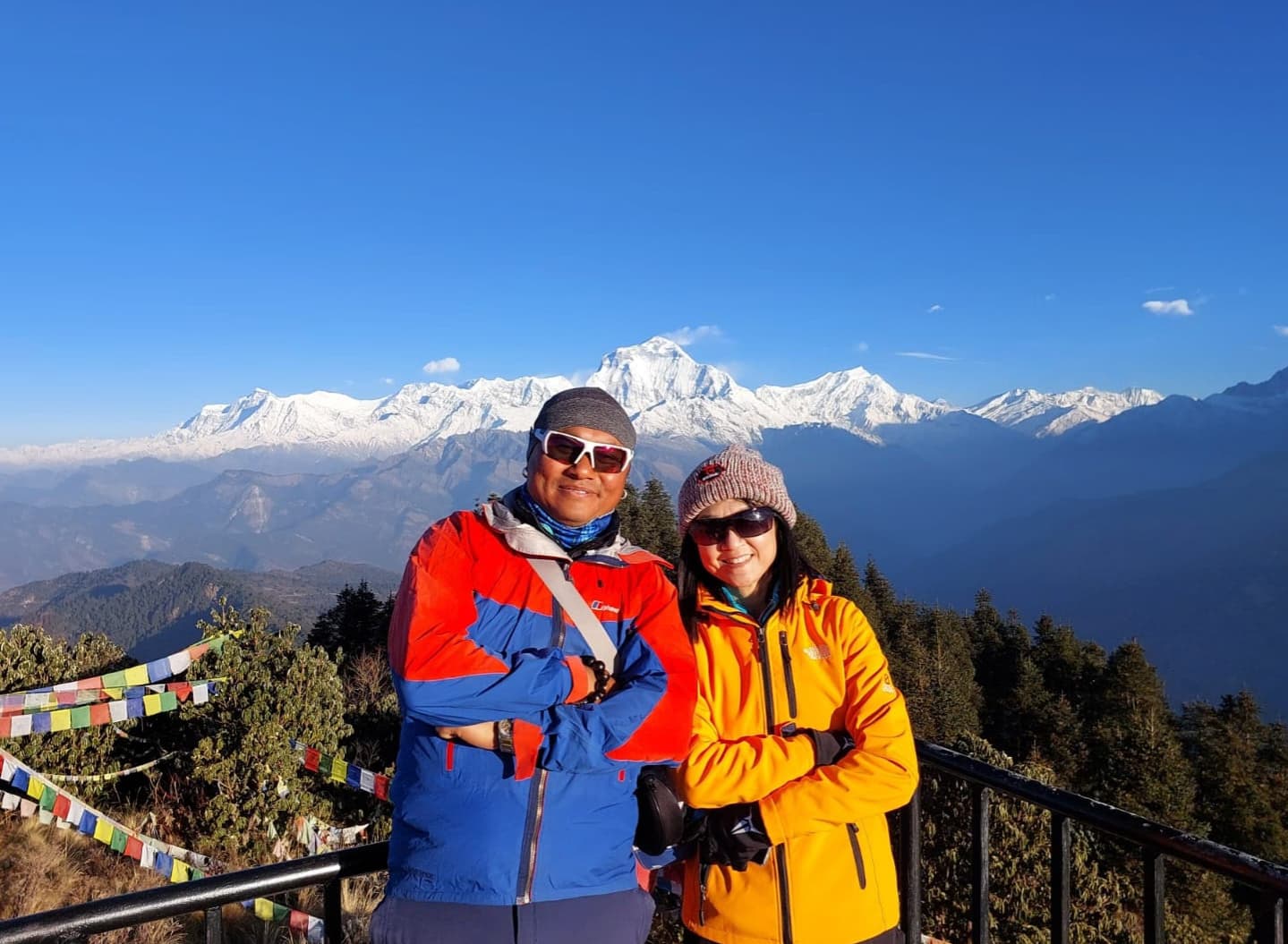 Hike to Poon Hill 3,210 m and Trek to Tadapani 2,721 m – 6/7 hrs