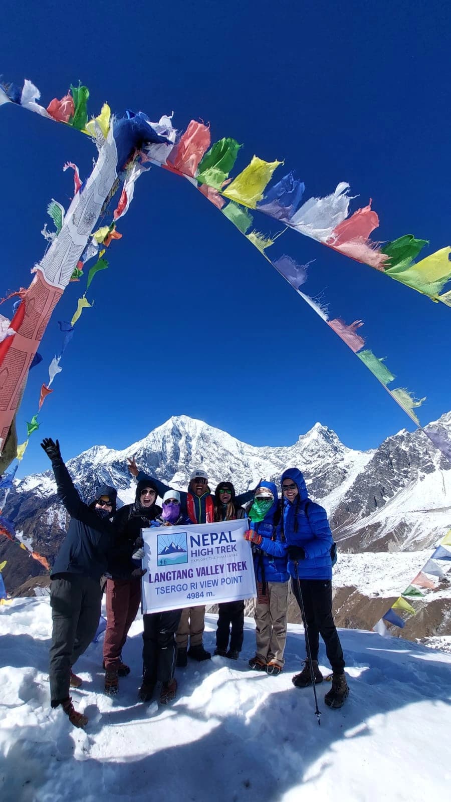 Optional Hike to Tserkuri Viewpoint (4984m) - (7.5km/5/6 Hrs) Explore the Langtang Himalayas with Tibetan Himalayas Ranges