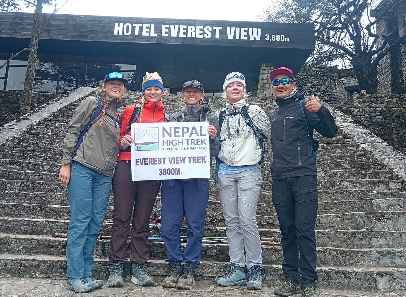 Acclimatization Day and Hike to Hotel Everest View (3880m)