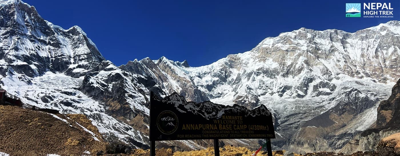 Annapurna Base Camp Itinerary