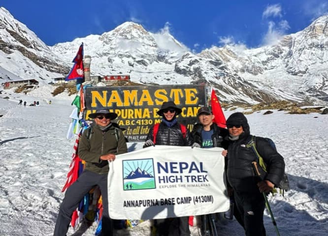 Annapurna Base Camp Trek Distance