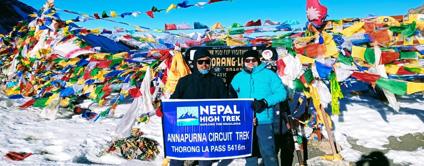 Annapurna Circuit Trek with Annapurna Base Camp