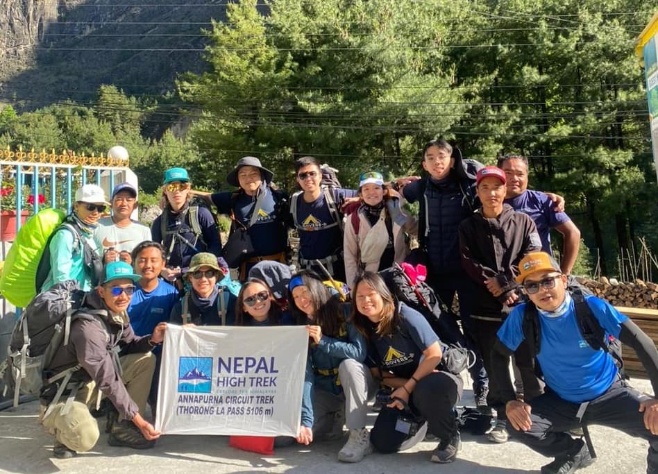Trek from Chame To Upper Pisang 3, 230 m – 7/8 hrs.