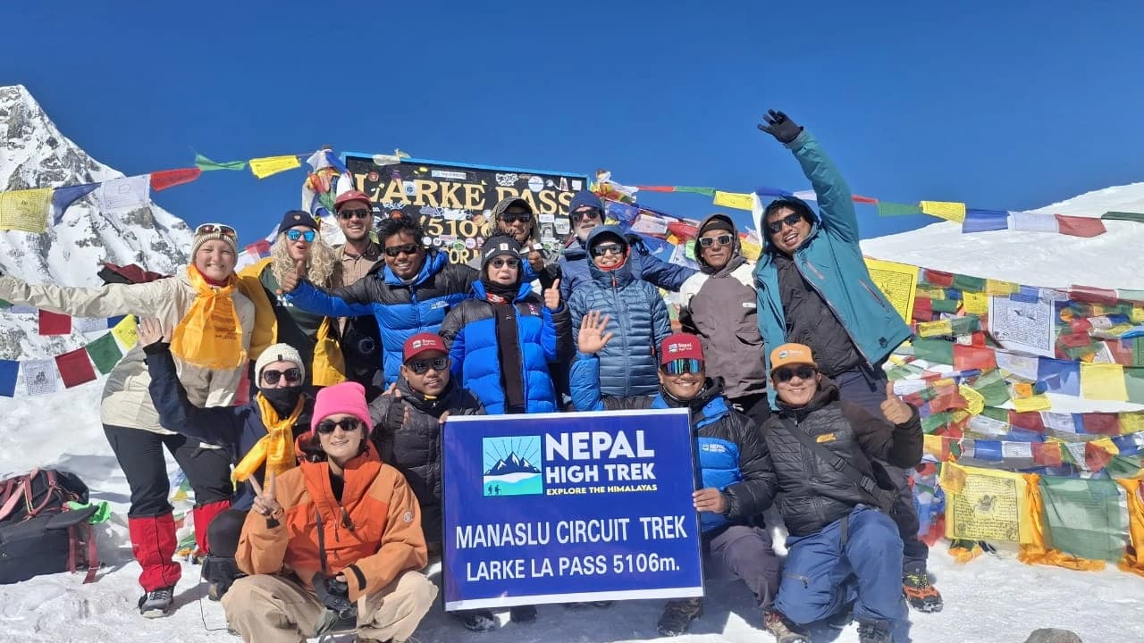 Luxury Manaslu Circuit Trek