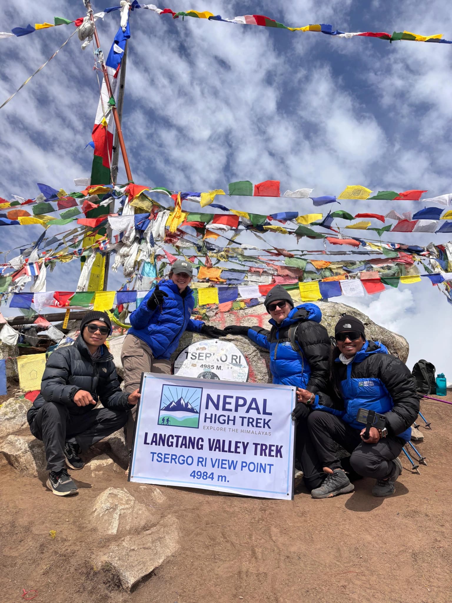 Optional Hike to Tserkuri Viewpoint (4984m) - (7.5km/5/6 Hrs) Explore the Langtang Himalayas with Tibetan Himalayas Ranges
