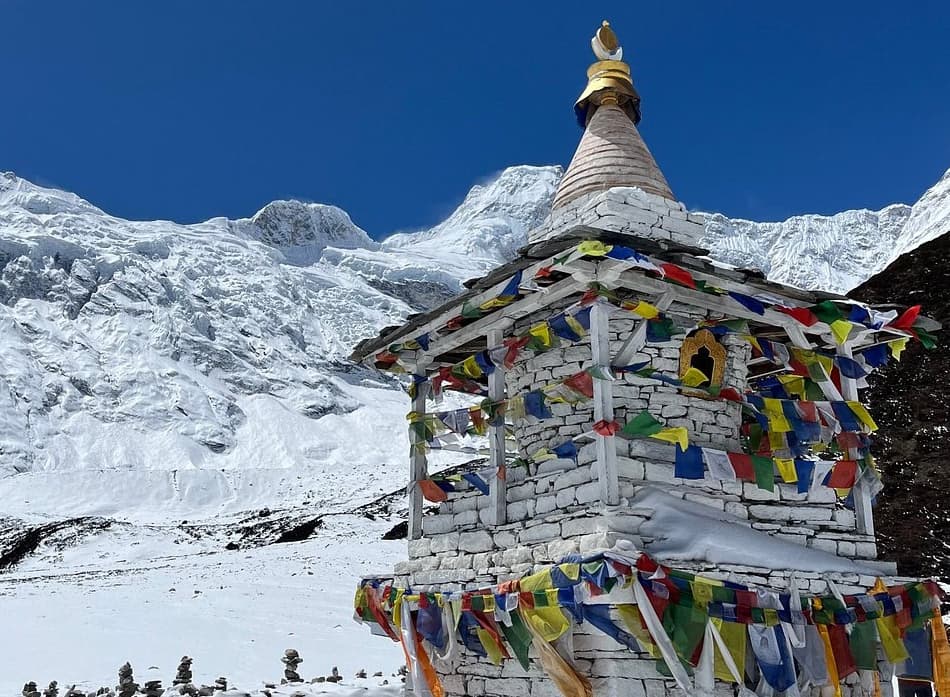 Trek from Shyala to Samagaun via Pungyen Monastery (4020 m) (17 km - 7/8 hours)