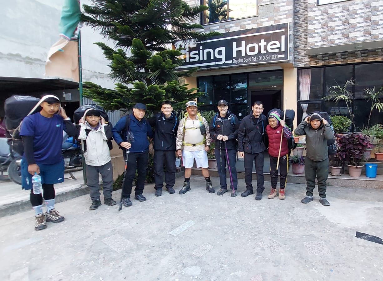 Drive from Kathmandu to Syabrubesi by local sharing jeep (1540 m) - 6/7 Hrs
