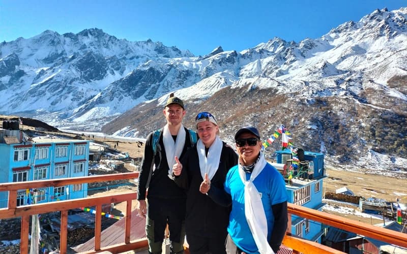 Trek from Kyanjin Gompa to Lama Hotel 2,450 m – (15km/ 7/8 hours)