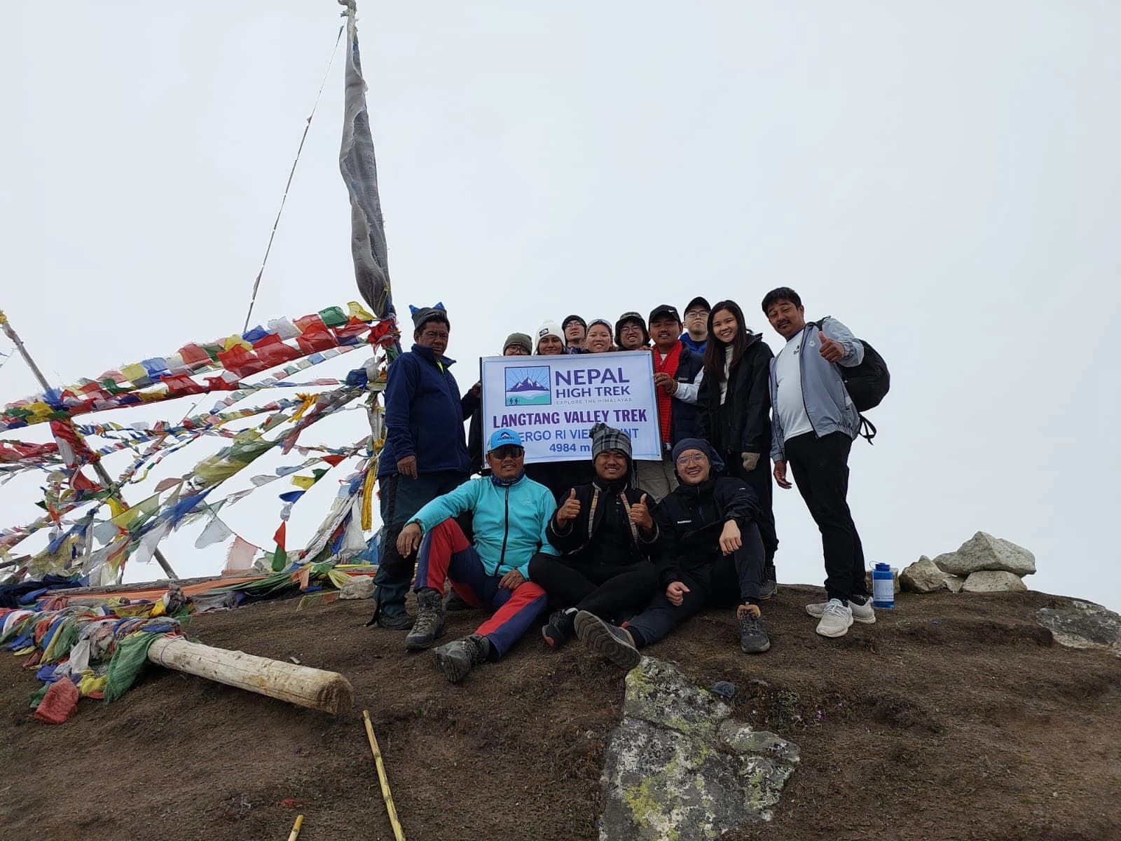 Optional Hike to Tserkuri Viewpoint (4984m) - (7.5km/5/6 Hrs) Explore the Langtang Himalayas with Tibetan Himalayas Ranges