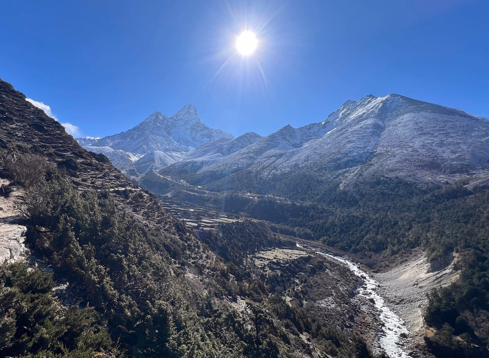 Trek to Namche Bazaar – 07 hrs.