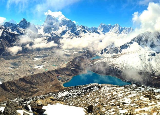 Everest Base Camp Via Gokyo Lake Trekking Route