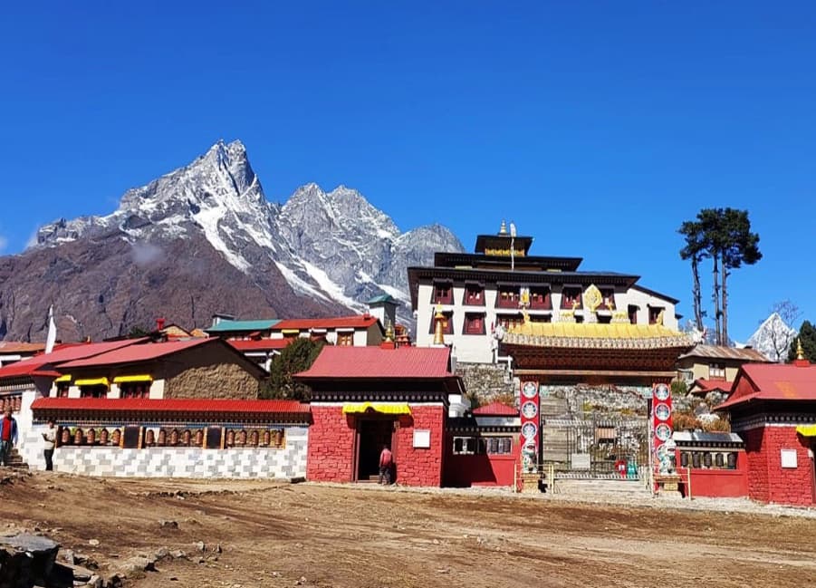 The Largest and historical Tengboche Monastery