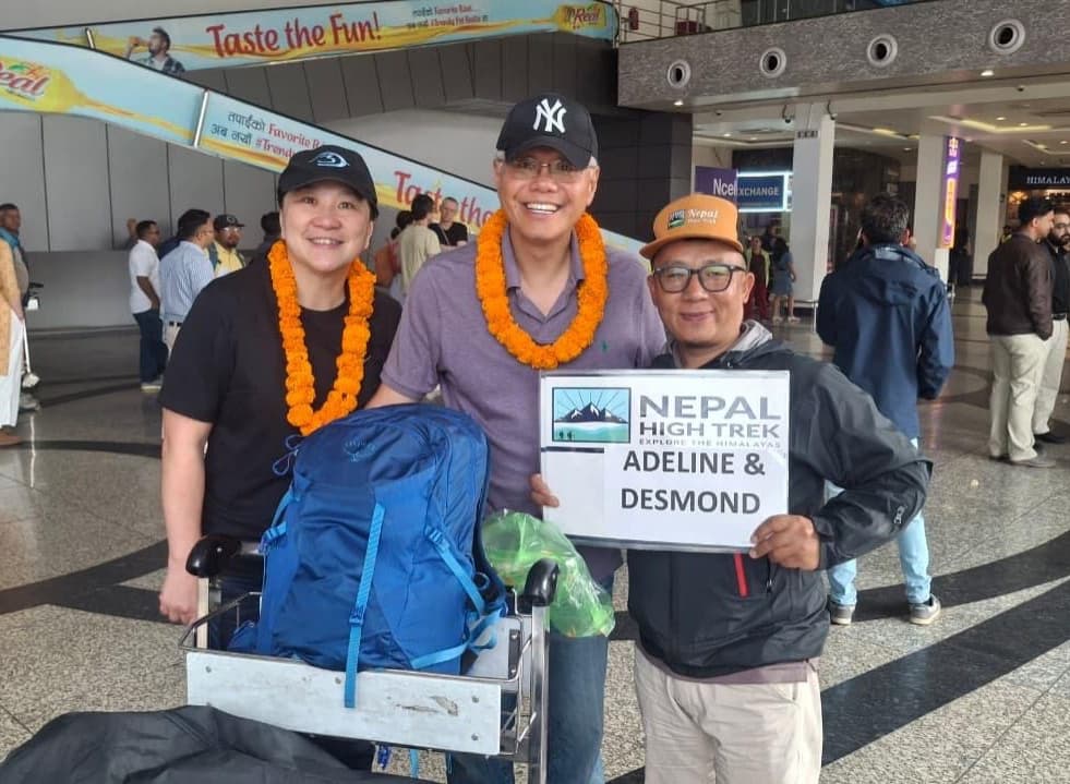 Arrival at Kathmandu 1400m and transfer to hotel