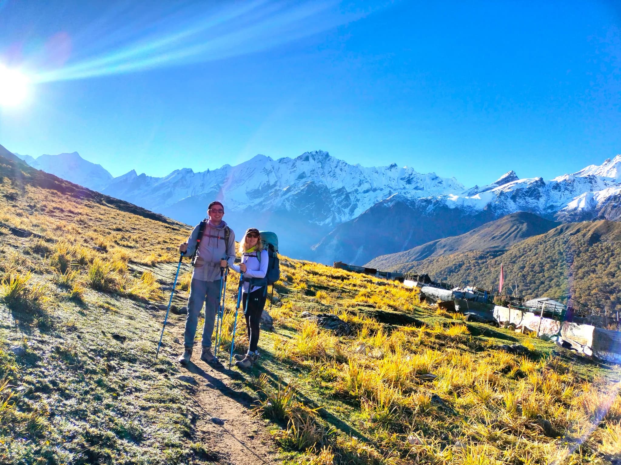 Trek from Lama hotel to Syabrubensi - (11km/5/6 hours)