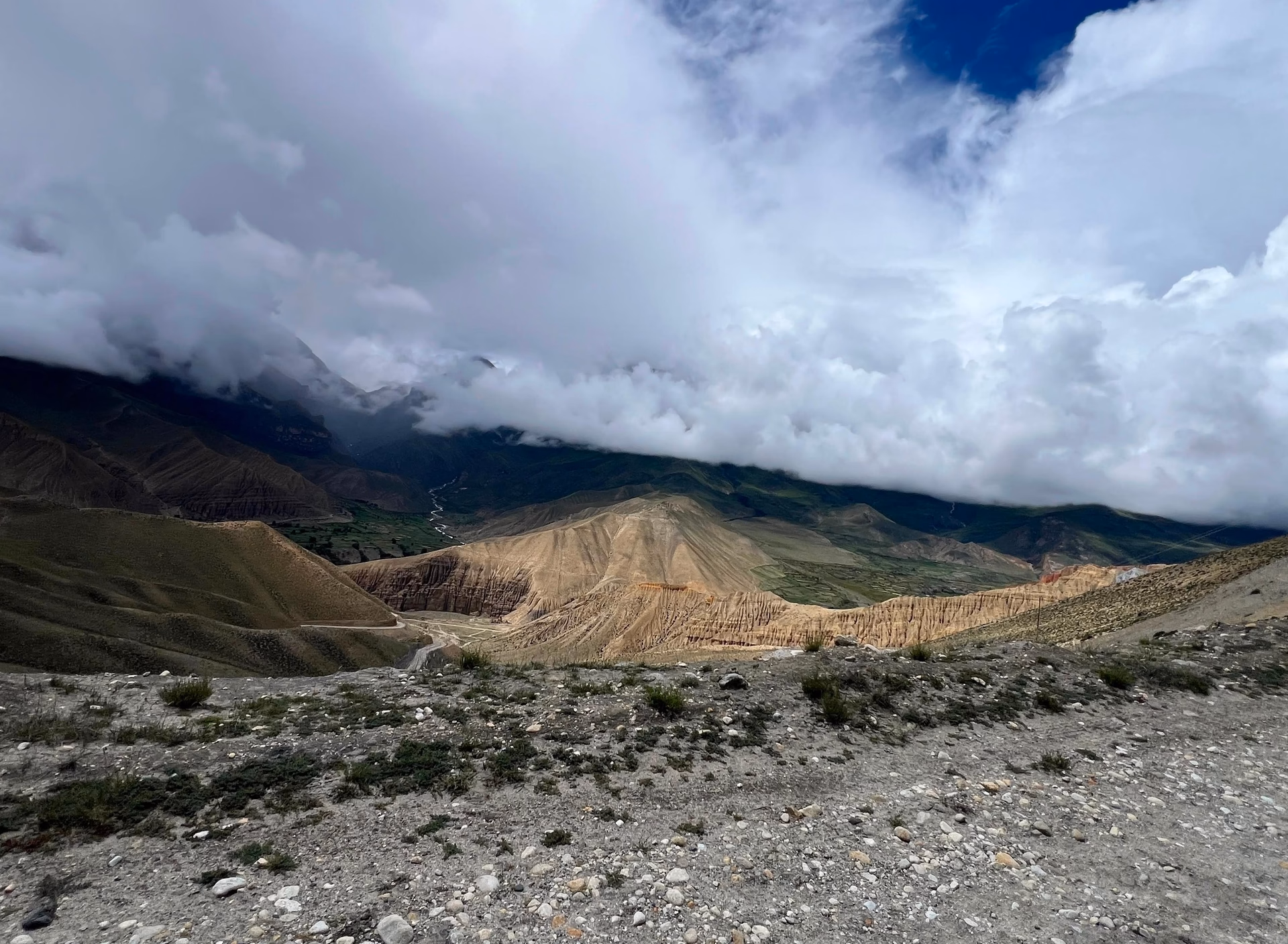 Trek from Ghaymi to Charang (3500m) — 6/7 Hours: