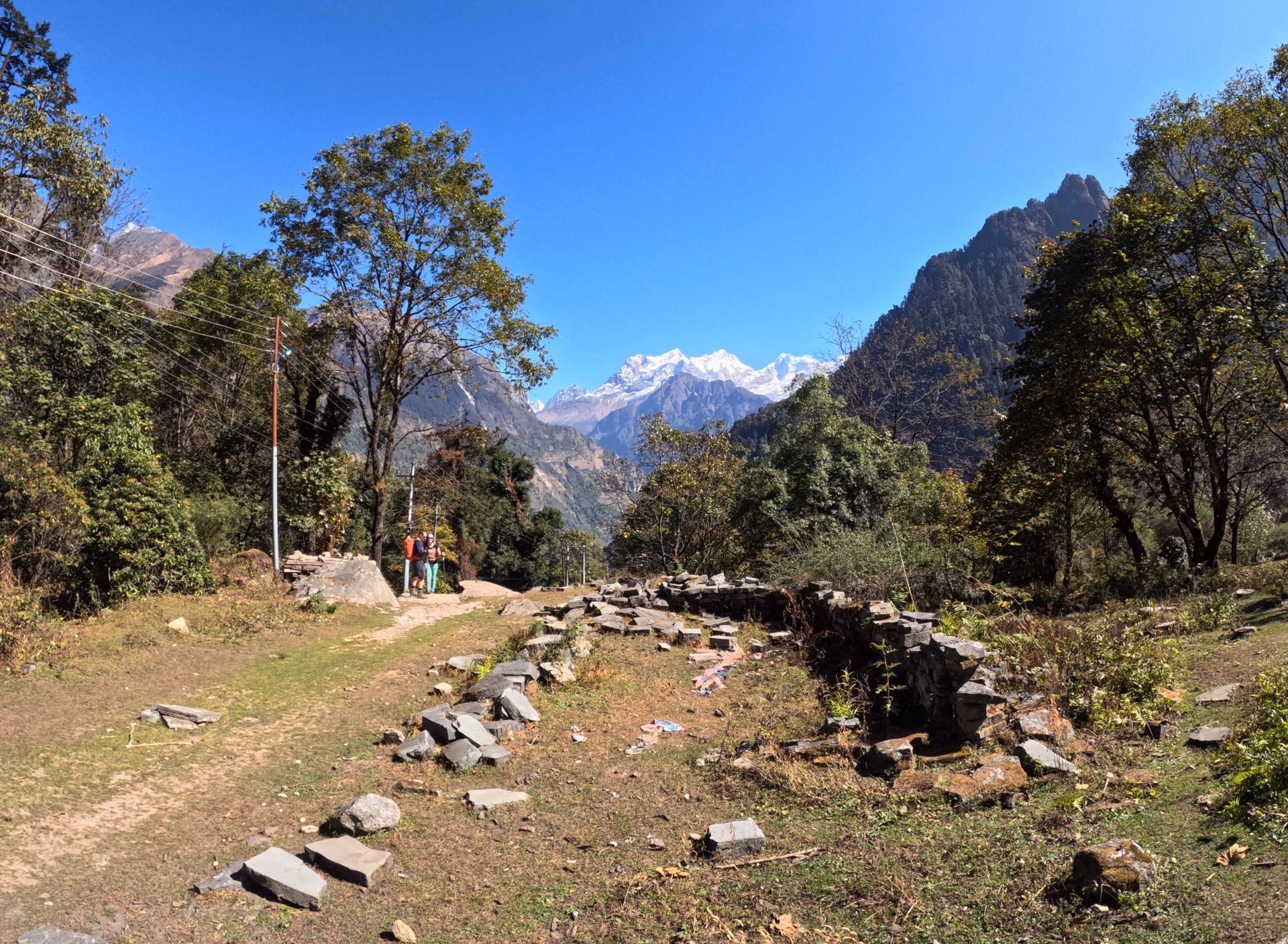 Trek From Chame to Upper Pisang (3, 270 m - 14km ) – 7/8 Hours