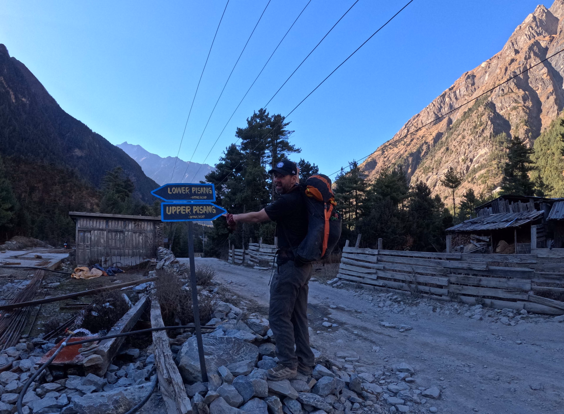 Trek From Chame to Upper Pisang (3, 270 m - 14km ) – 7/8 Hours