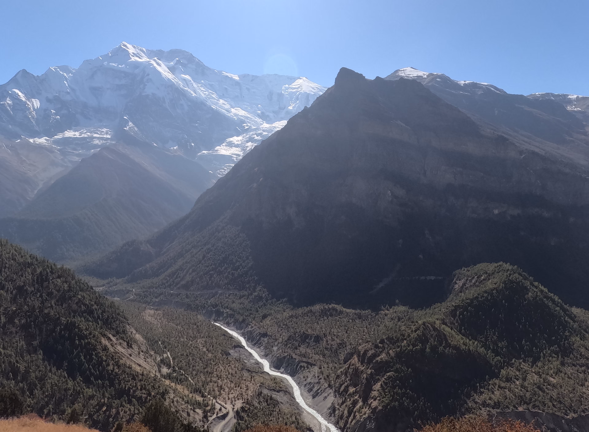 Trek From Upper Pisang to Manang via Ghyaru Nawal (3,450 m/19km) – 8/9 Hours