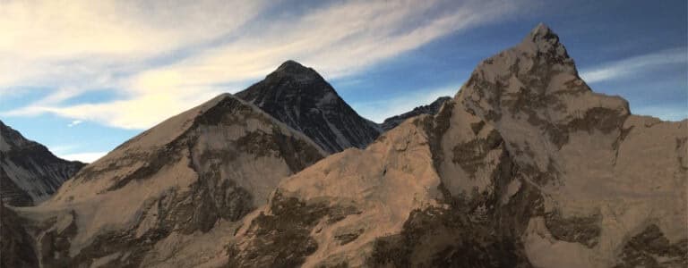 Height of Mount Everest