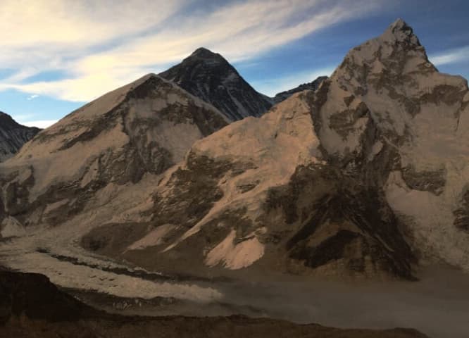 Height of Mount Everest