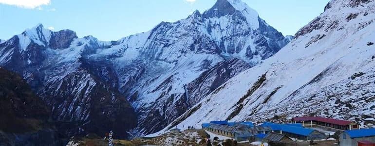 How do you trek to Annapurna base camp