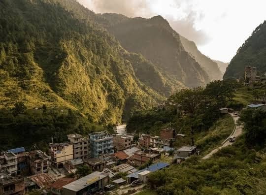 Drive from Kathmandu to Syabrubesi by local sharing jeep (1540 m) - 6/7 Hrs