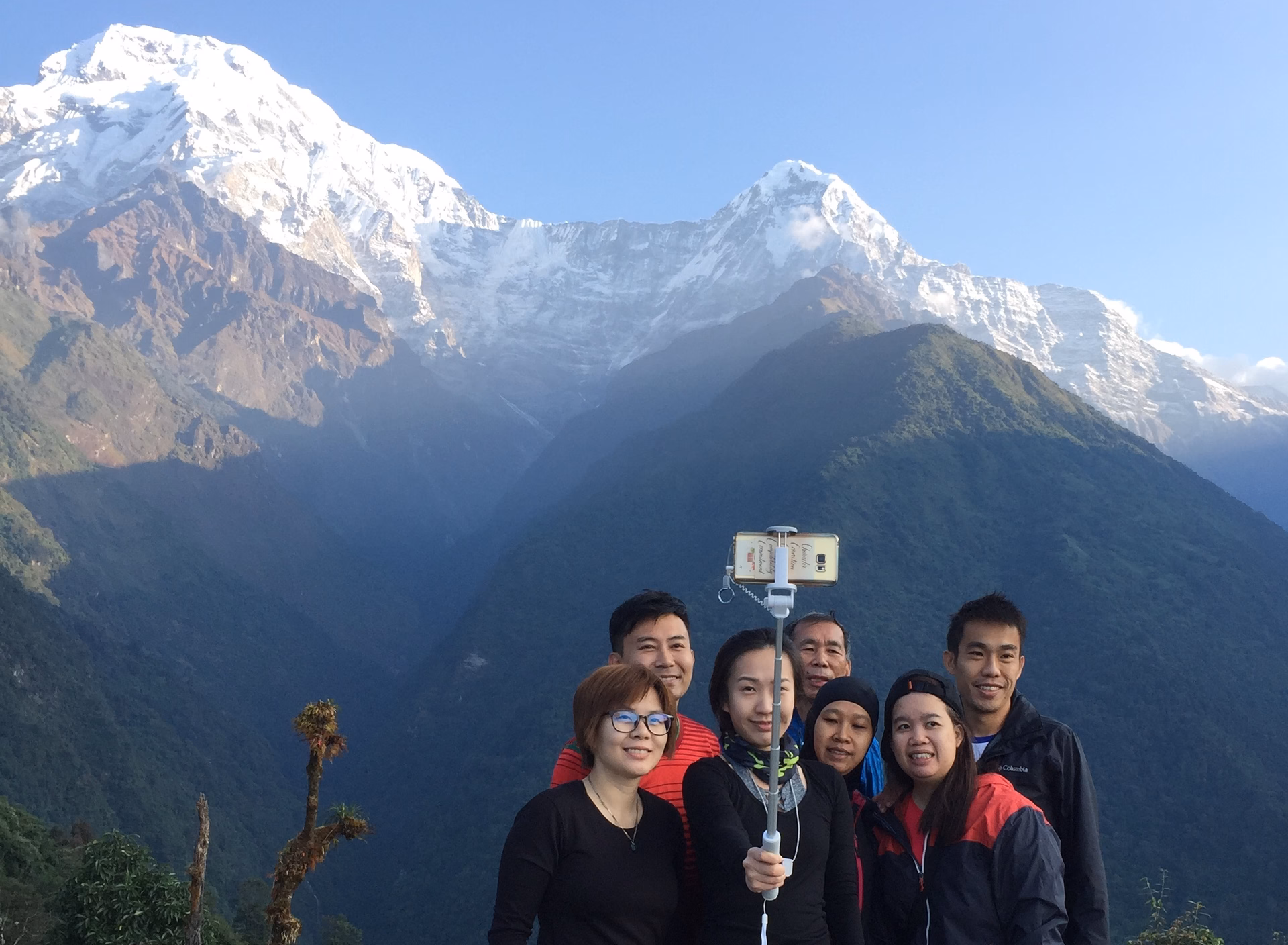 Trek from Ghandrunk to Upper Sinuwa 2345 m – 7/8 hrs.