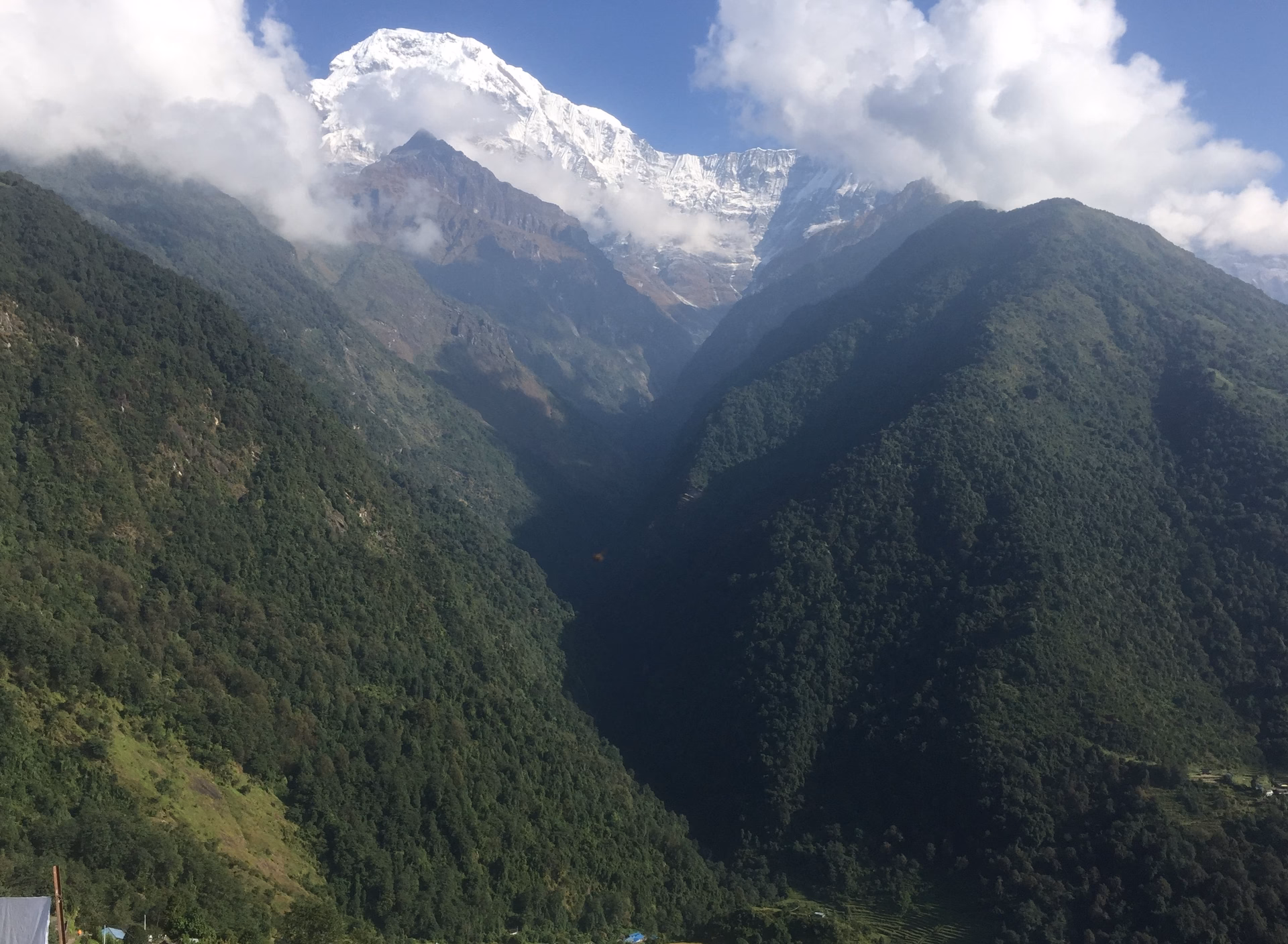 Trek from Ghandrunk to Upper Sinuwa 2345 m – 7/8 hrs.