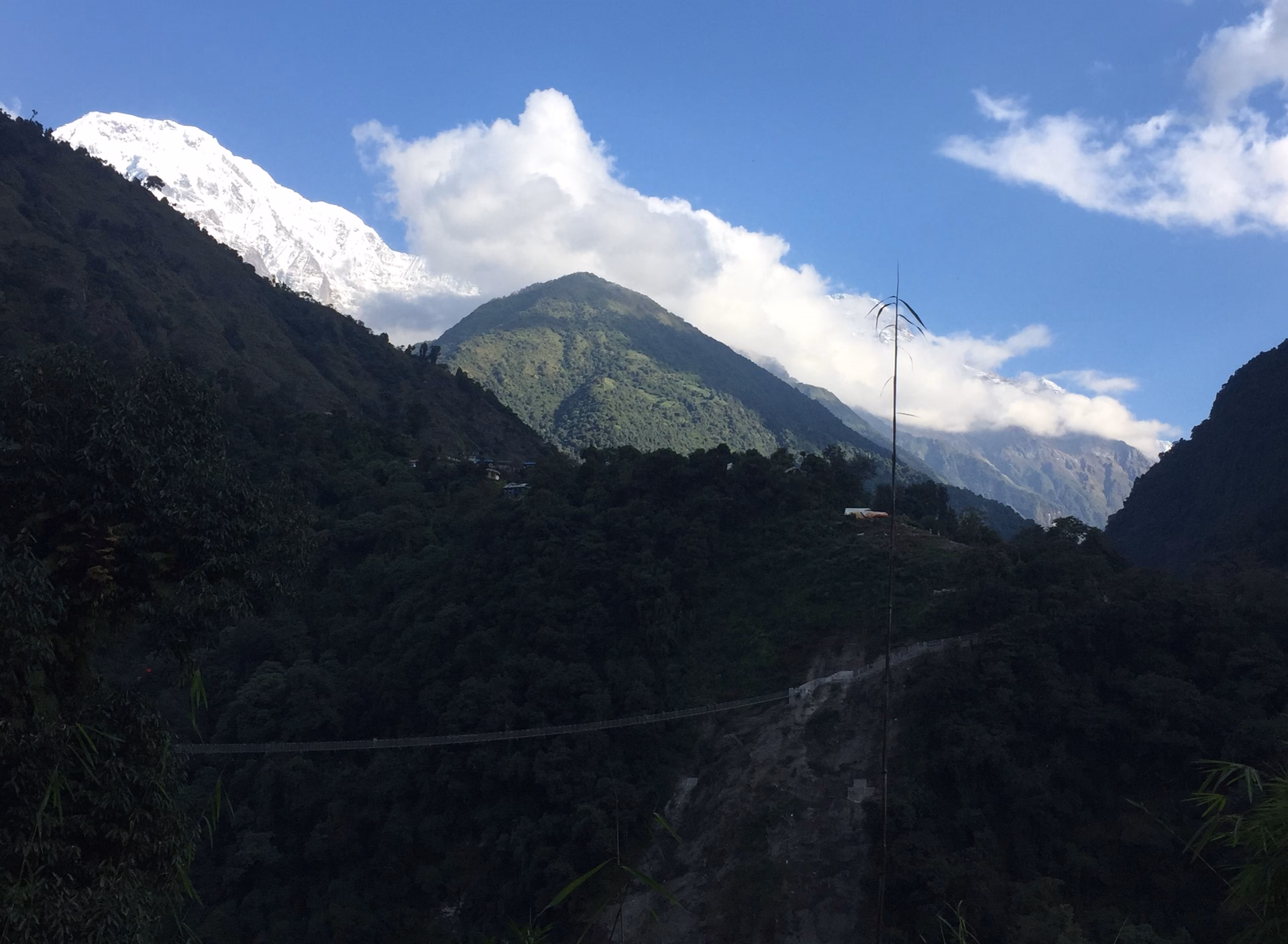 Trek to Samrung Khola -30m then drive to Pokhara - 04 hrs.