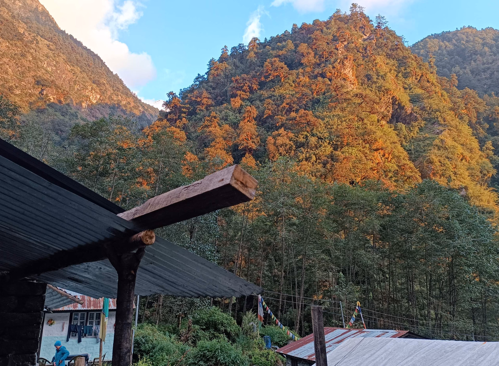 Trek from Bambo to Langtang Village l (34,30 m) -8/9 Hrs - 18km