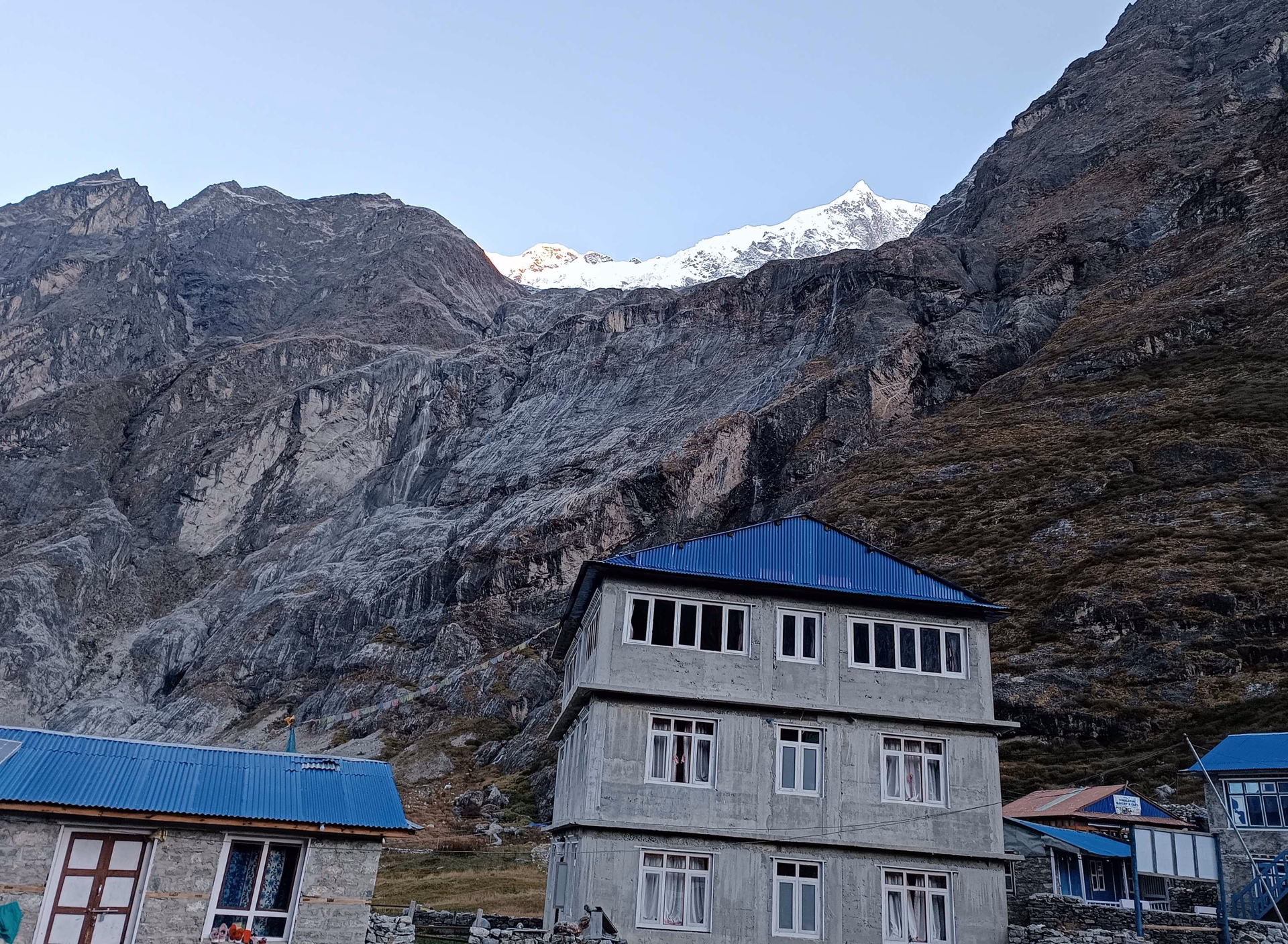 Trek from Bambo to Langtang Village l (34,30 m) -8/9 Hrs - 18km