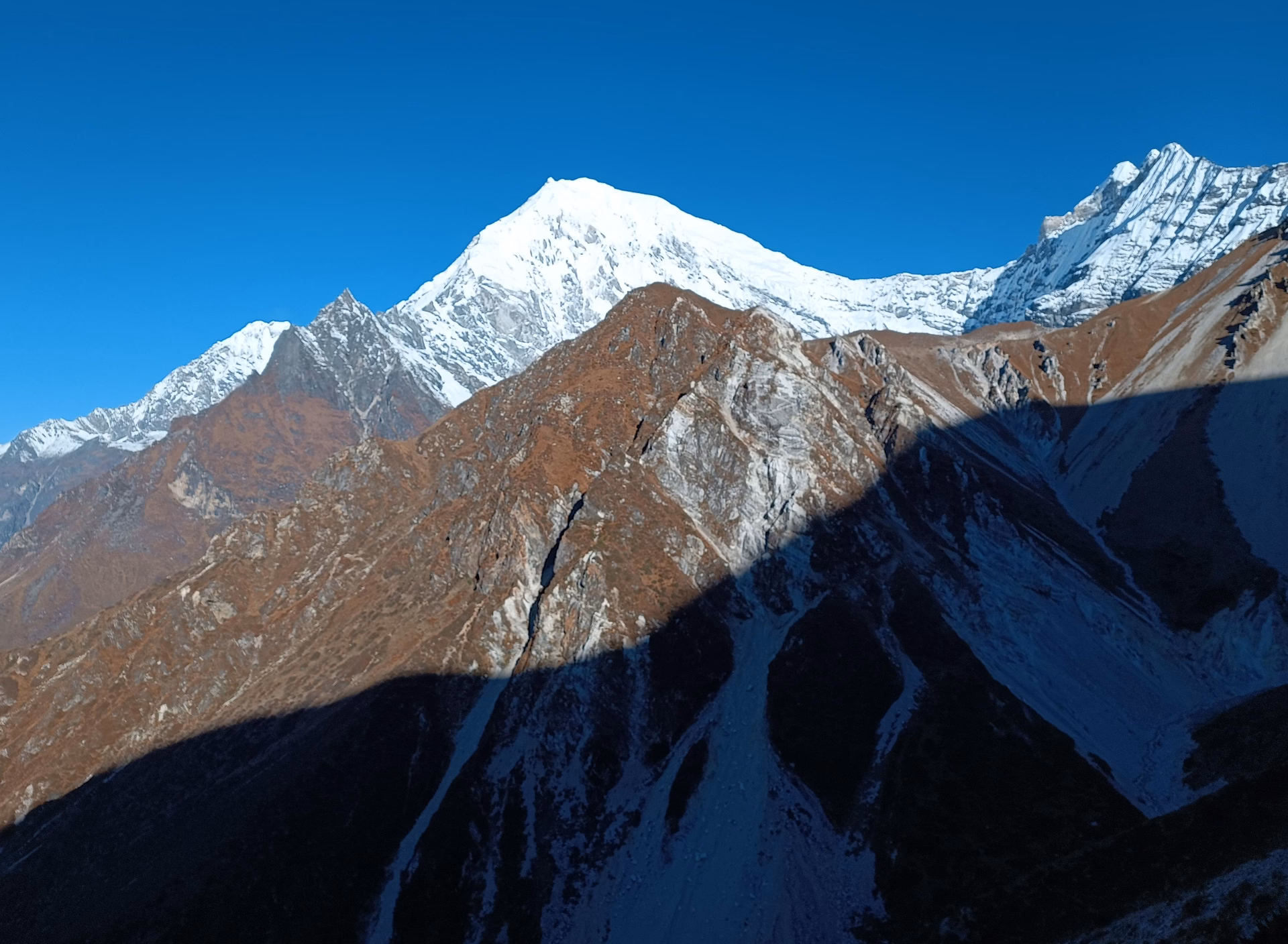 Trek from Kyanjin Gompa to Lama Hotel (2450m) - 7/8 hrs - 21km
