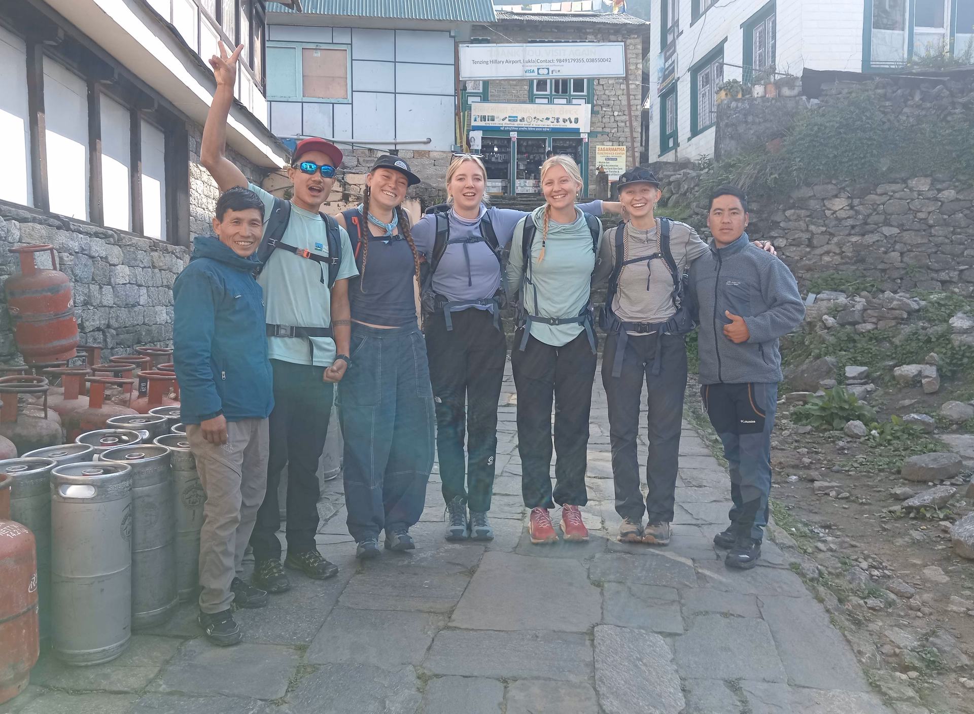 Fly to Lukla 2,820m and trek to Phakding village 2,640 m – 04 hrs.