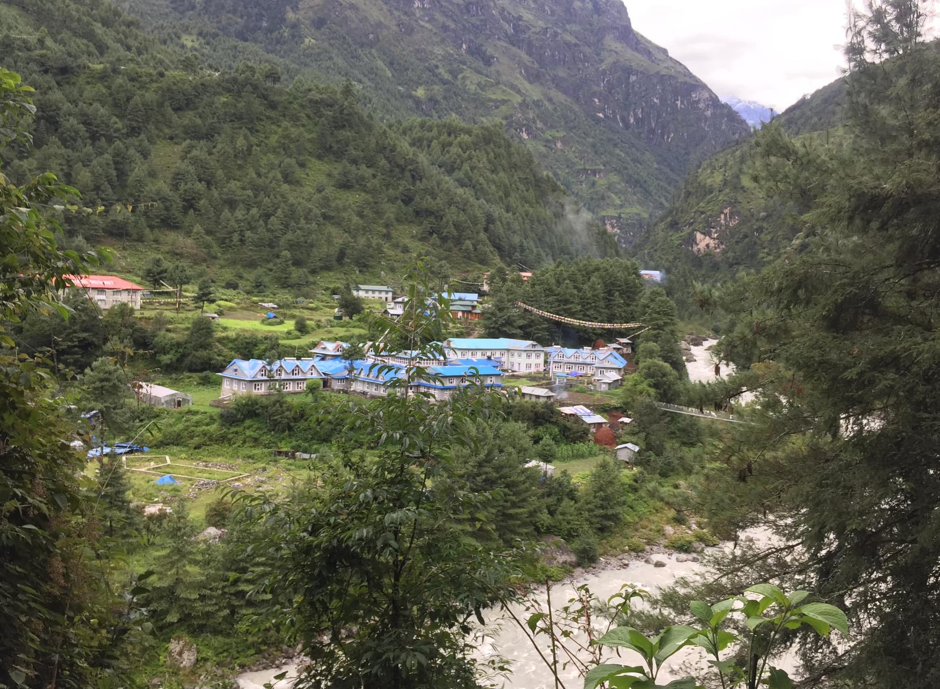 Flight to Lukla 2,860 m and trek to Phakding 2, 660 m – 04 hrs.