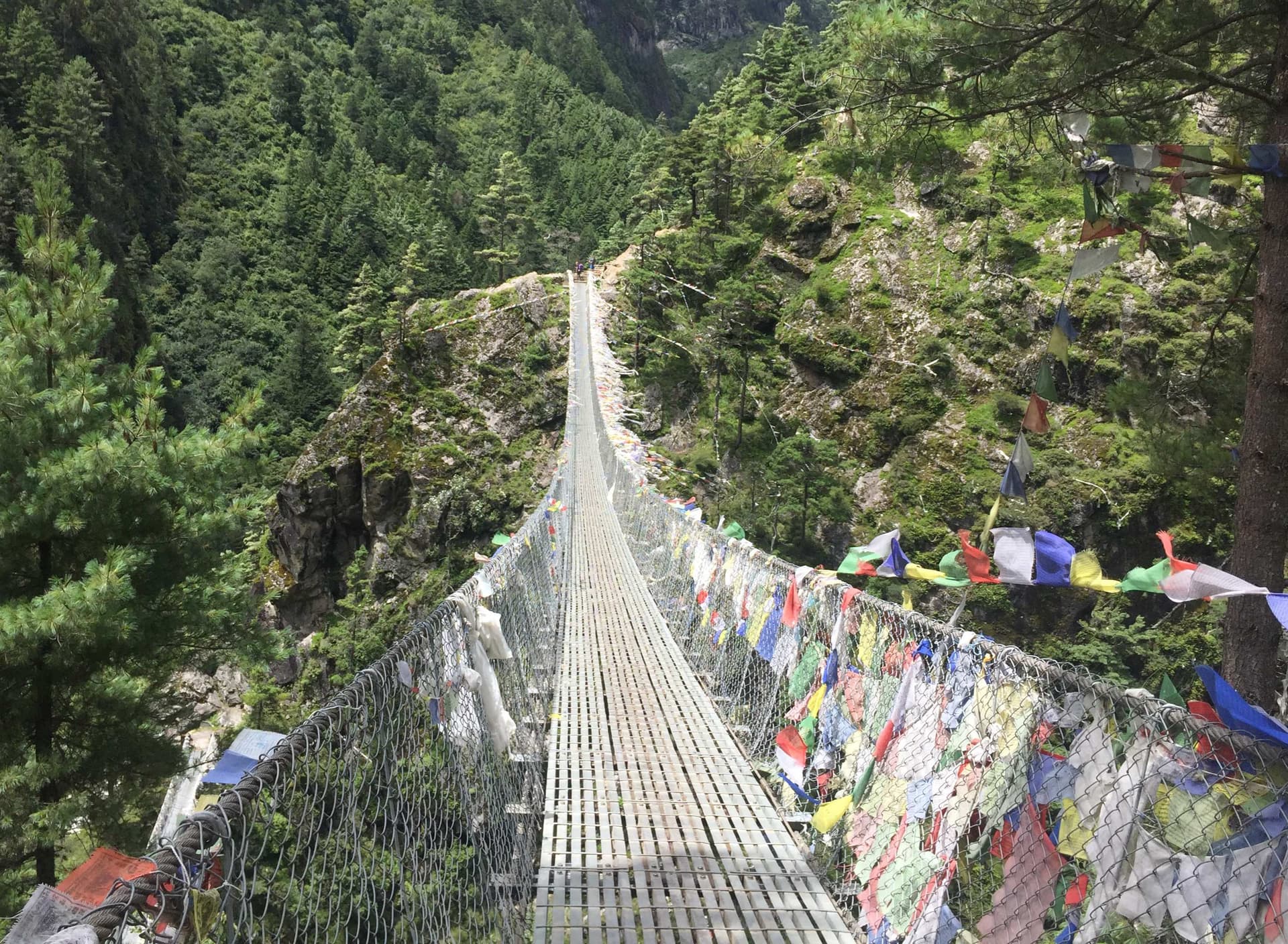 Trek to Namche Bazaar 3,440 m – 07 hrs.