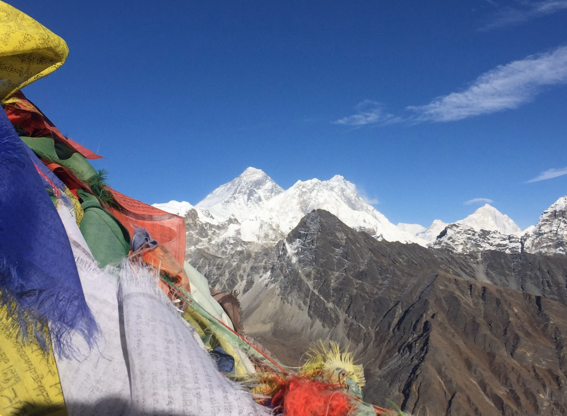 Morning hike to Gokyo Ri - 1 Hrs (5357 m) then back to down Dole -4010 m (6/7 Hrs)