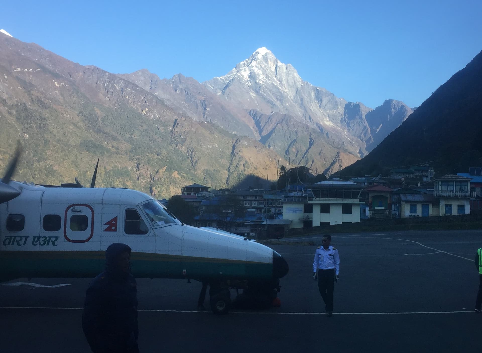 Flight to Lukla 2,860 m and trek to Phakding 2, 660 m – 04 hrs.