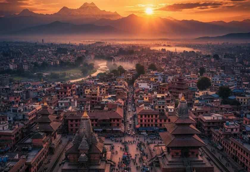 Arrival in Kathmandu (1395 m) with transfer to the hotel - 25 m