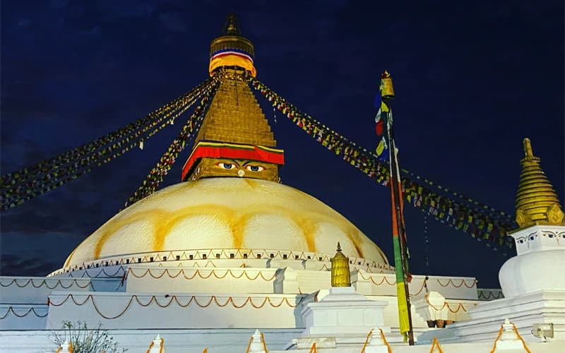 Arrival at TIA in Kathmandu Nepal (1345 m/4429 ft) then transfer to hotel
