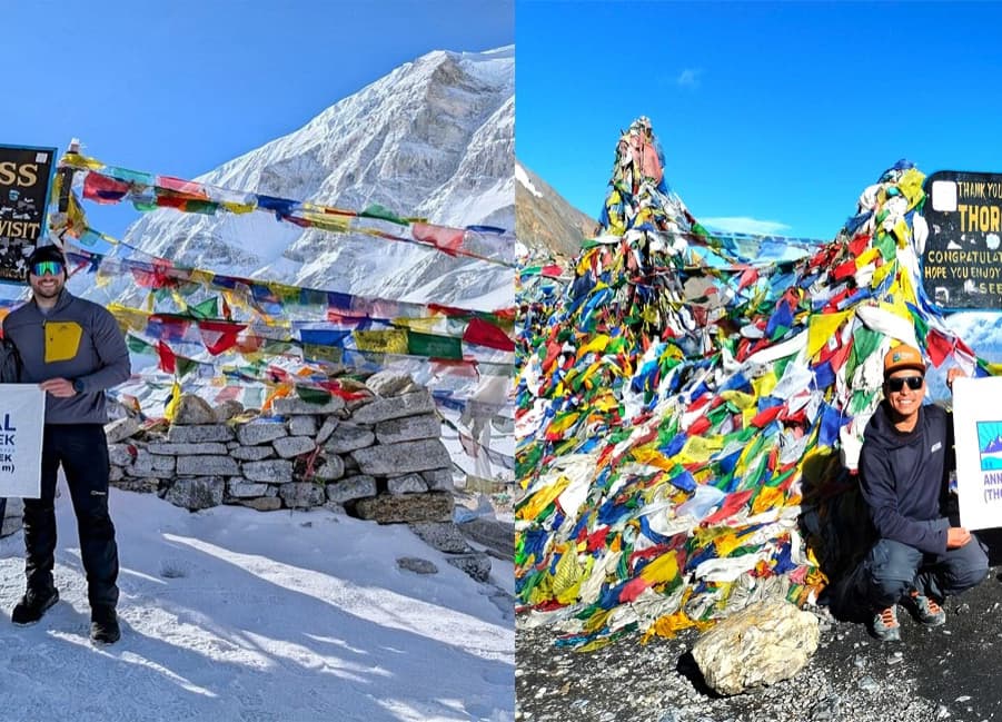 Larke La Pass vs Thorong La Pass