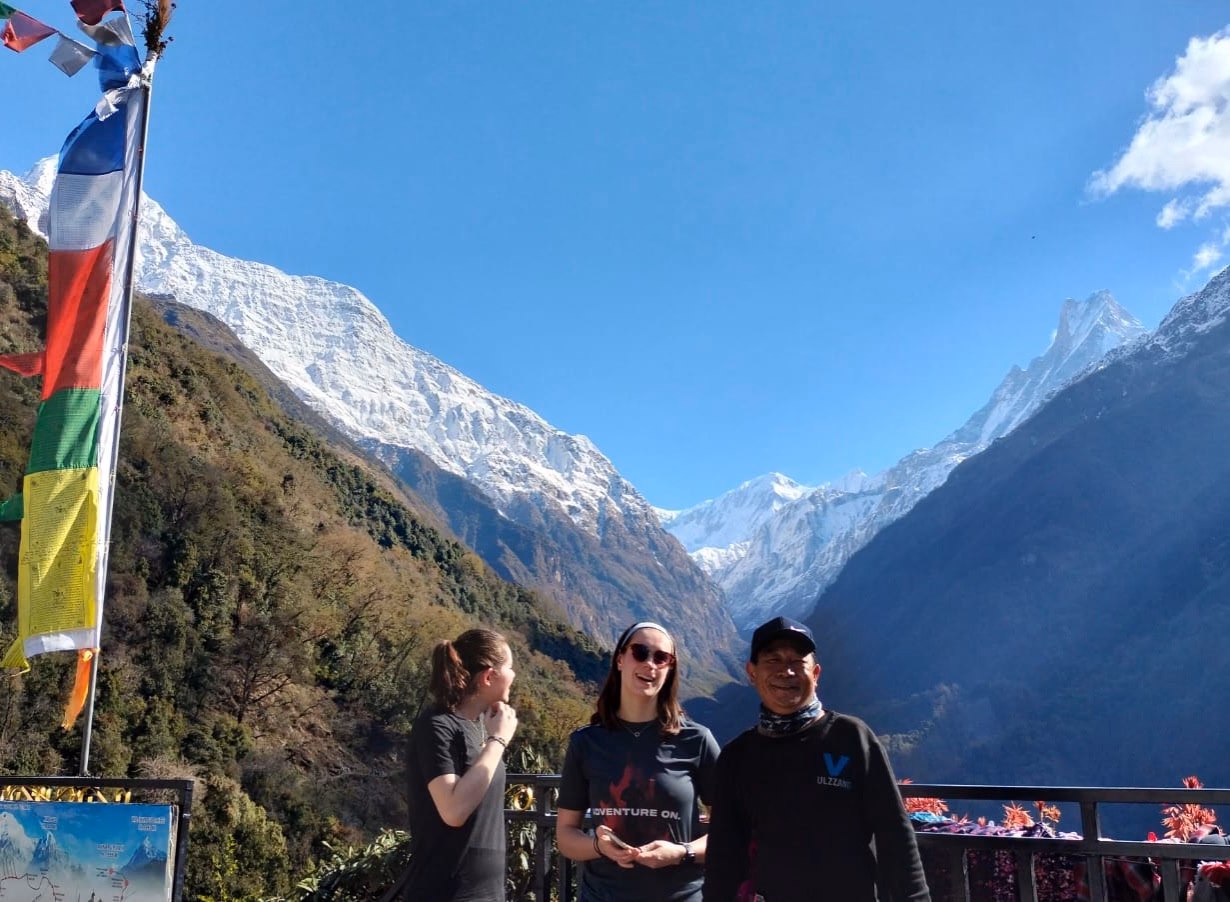 Trek from Bambo to Jhinu Danda 1,700 m a place with Hot Spring – 5/6 hrs.